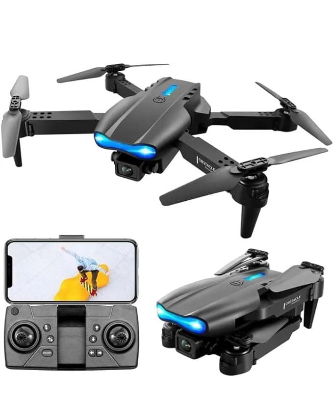 E99 Drone Camera from My Store showing a compact drone with camera, ready for aerial photography and videography.