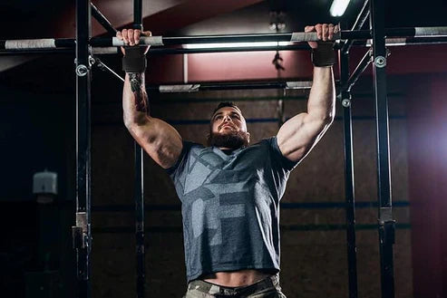 LORDEX fitness lifting hook straps used for weightlifting and strength training, black and adjustable with padded grips.