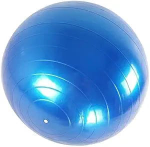 My Store LORDEX gym ball for fitness, shown inflated, with textured surface for exercise and core strengthening workouts.