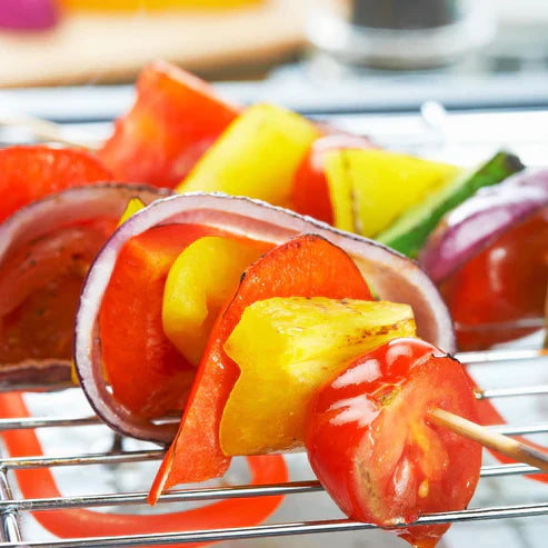 Nobel electric grill by My Store showing a compact, black electric grill with heating elements and adjustable temperature control.